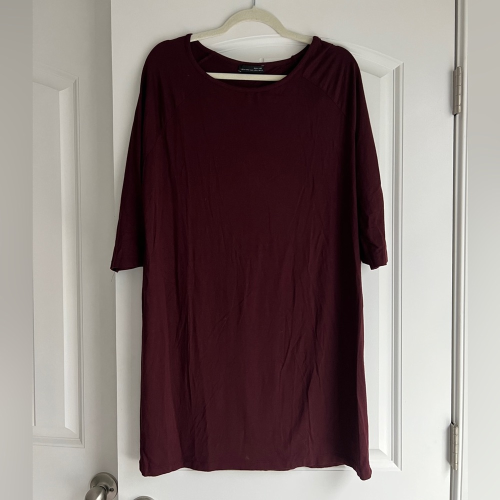 Zara Burgundy Dress